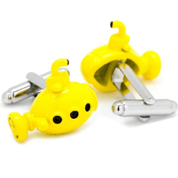 Yellow Submarine Cufflinks - Picture 3 of 5